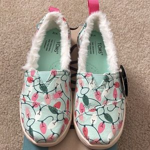 Toms Alpargata Christmas Slip-ons